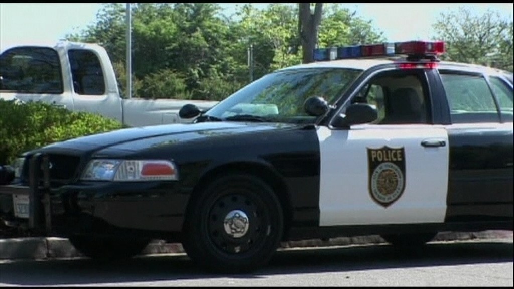 Policajné auto, USA, Sacramento, ilustračné foto